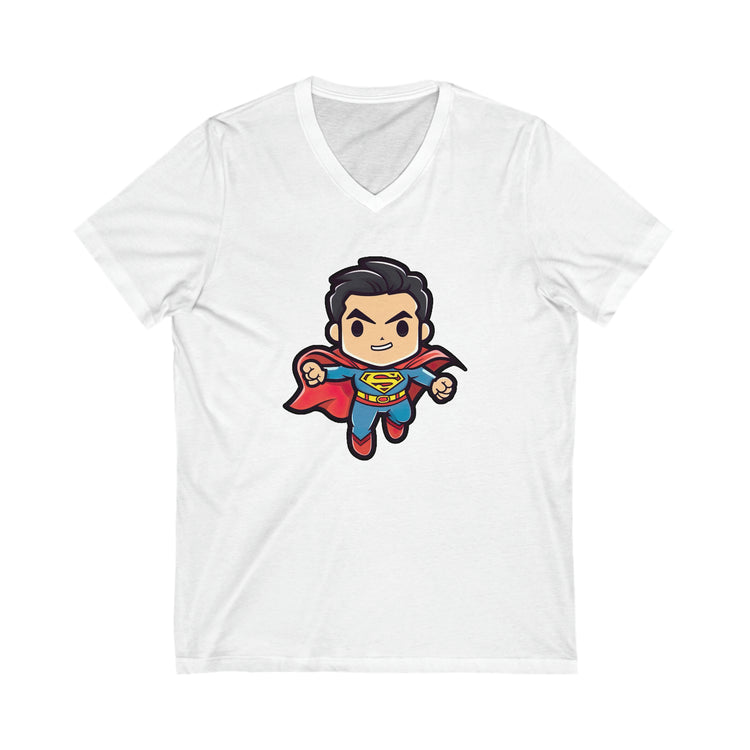 Superman V-Neck Tee - Fandom-Made