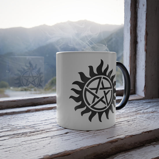 Anti-Possession Symbol Color Morphing Mug - Fandom-Made