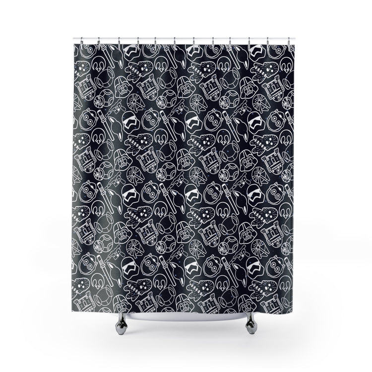 Galactic Rebellion Shower Curtain
