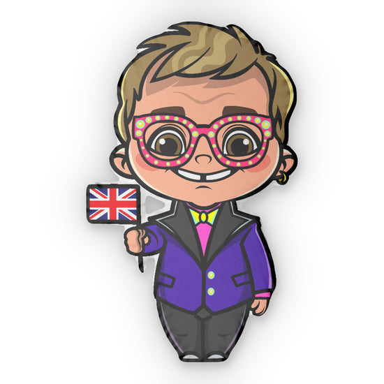 Elton John-Shaped Pillow - Fandom-Made