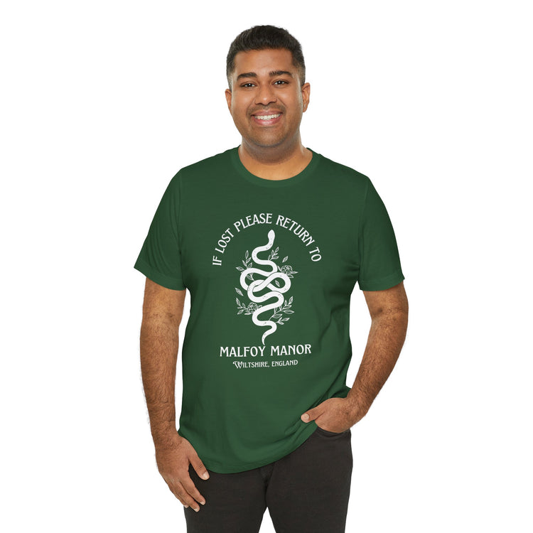 If Lost Return To Malfoy Manor T-Shirt - Fandom-Made