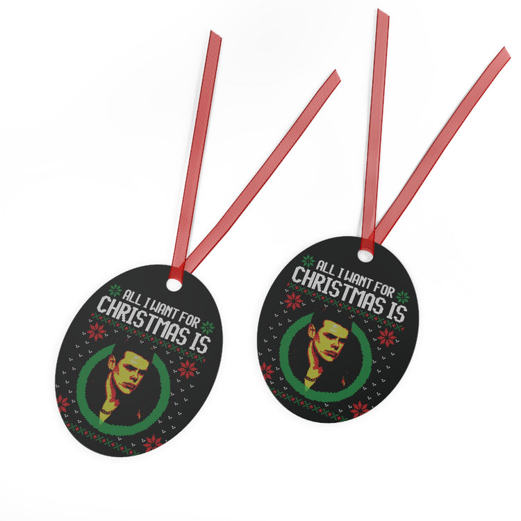All I Want For Christmas Is a British Rock Star Ornament
