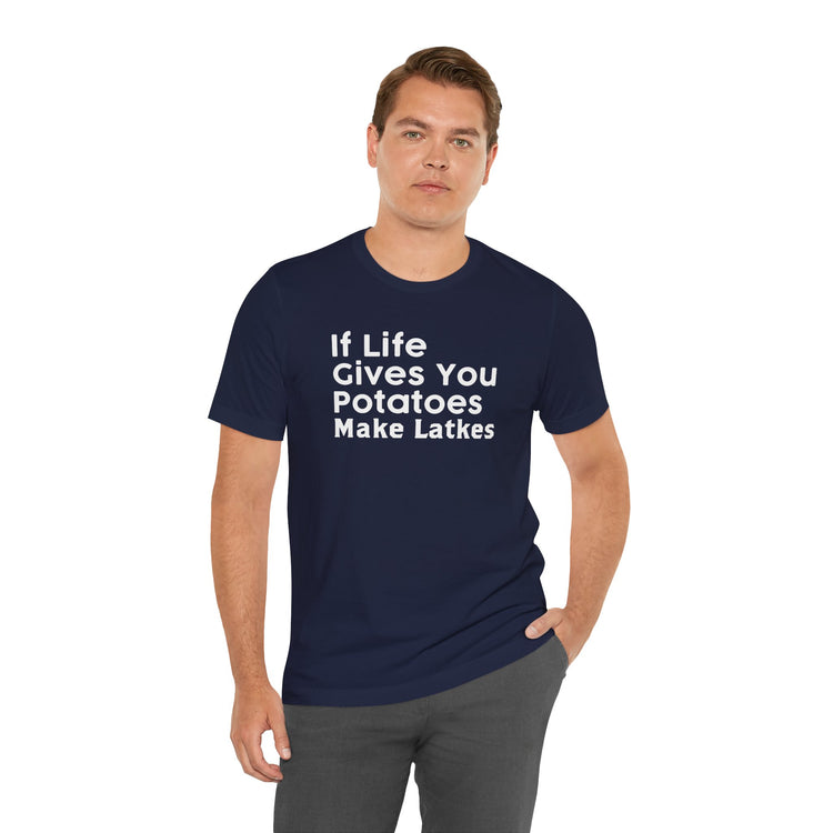 Make Latkes T-Shirt - Fandom-Made