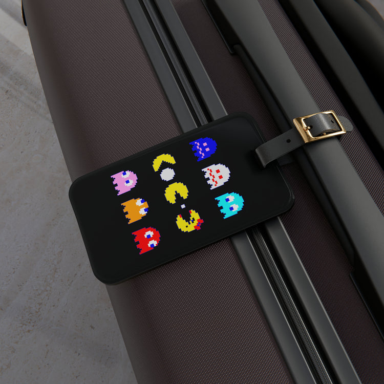 Pacman Luggage Tag - Fandom-Made