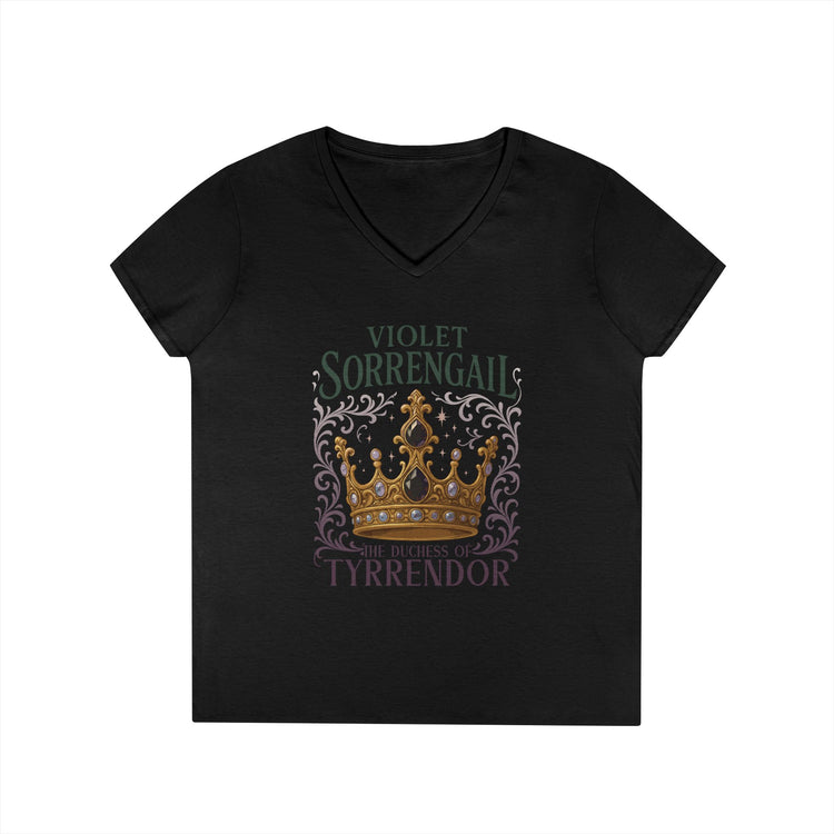 Violet Sorrengail V-Neck Tee - Fandom-Made