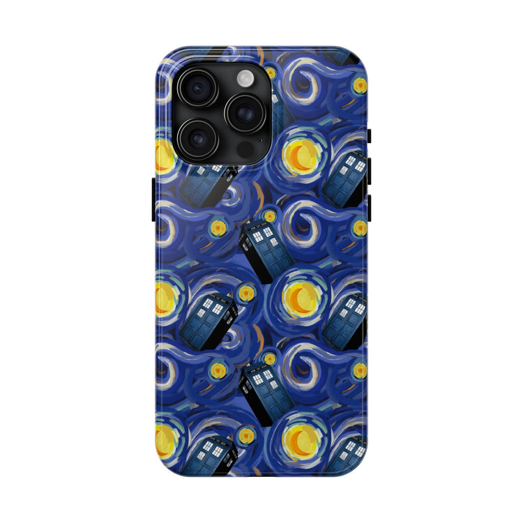 Tardis Night Phone Case - Fandom-Made
