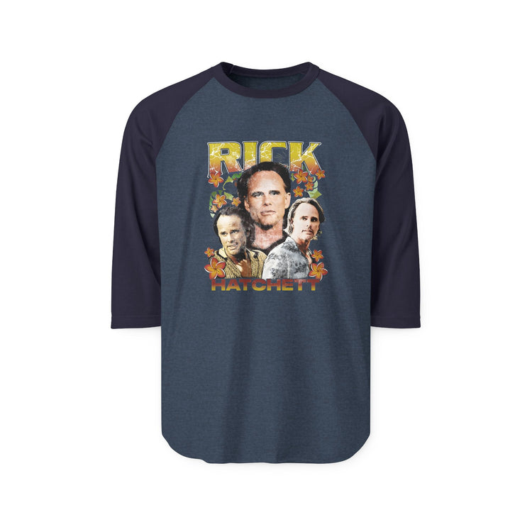 Rick Hatchett 3/4 Raglan Shirt - Fandom-Made