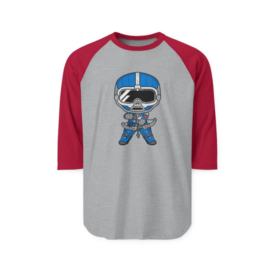 Taskmaster 3/4 Raglan Shirt - Fandom-Made