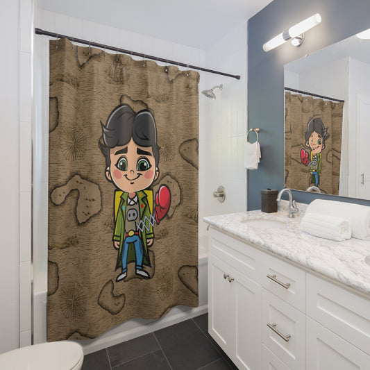Data Shower Curtain - Fandom-Made