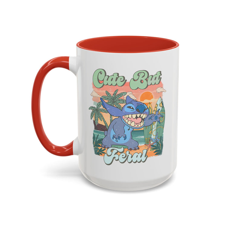 Cute But Feral Mug - Fandom-Made