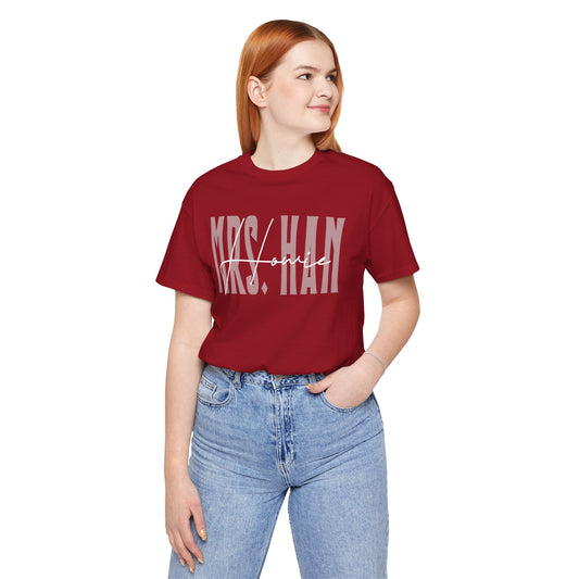 Mrs. Howie Han Unisex T-Shirt - Fandom-Made