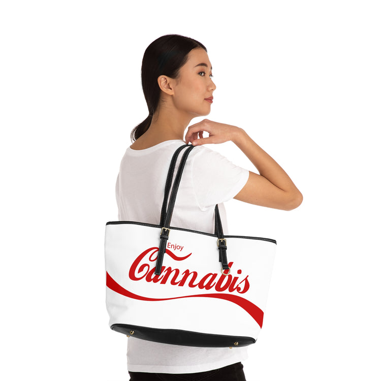 Enjoy Cannabis Shoulder Bag - Fandom-Made