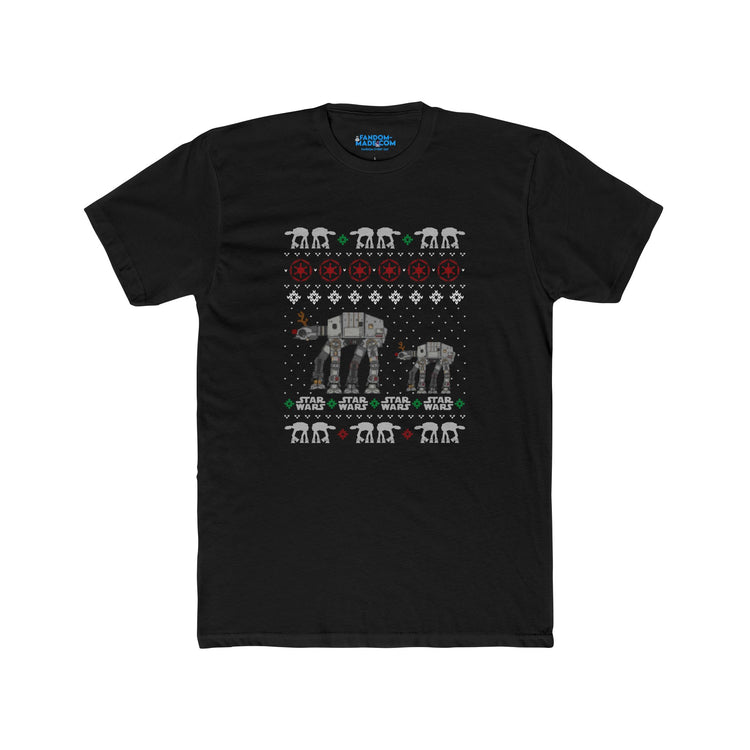 Ata Boy Ugly Christmas Men’s Fitted T-Shirts