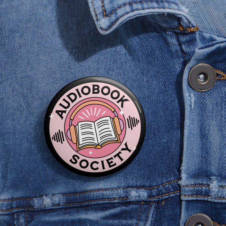 Audiobook Society Pin - Fandom-Made
