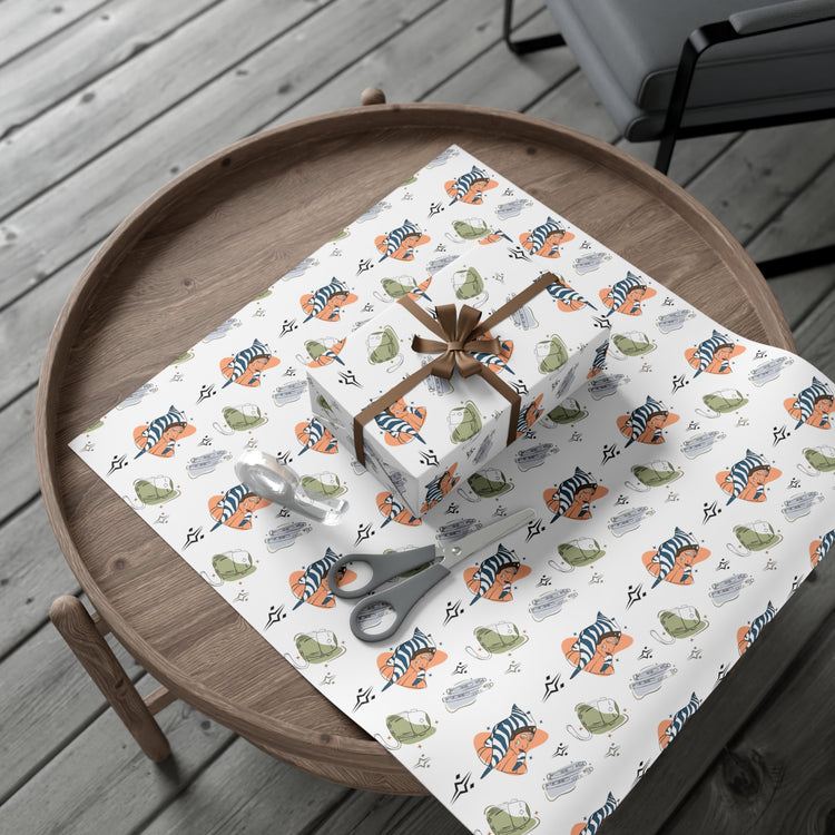 Ahsoka Tano Gift Wrap - Fandom-Made