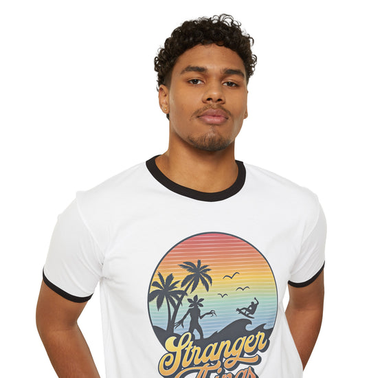 Stranger Things Ringer T-Shirt - Fandom-Made