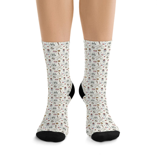 Stranger Friends Socks - Fandom-Made