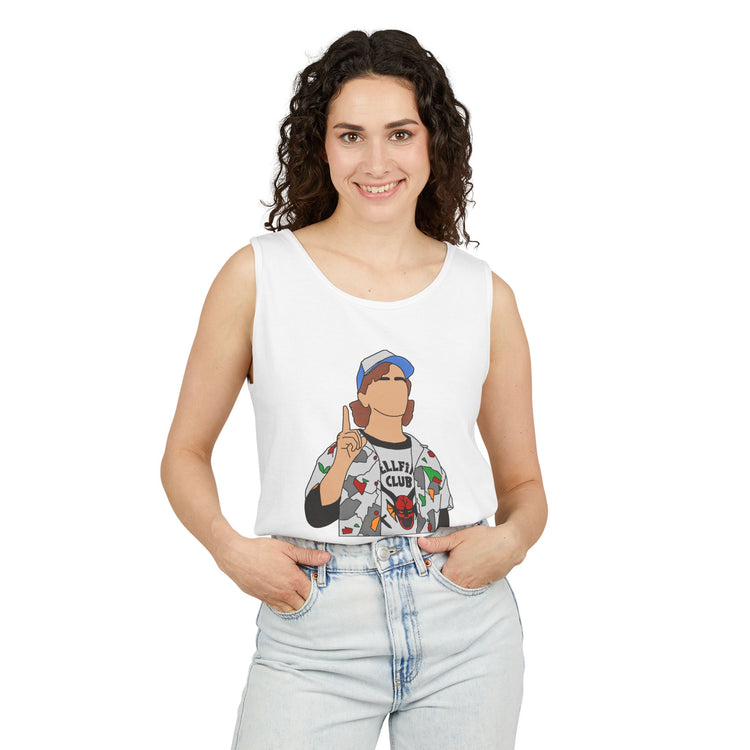 Dustin Henderson Tank Top - Fandom-Made