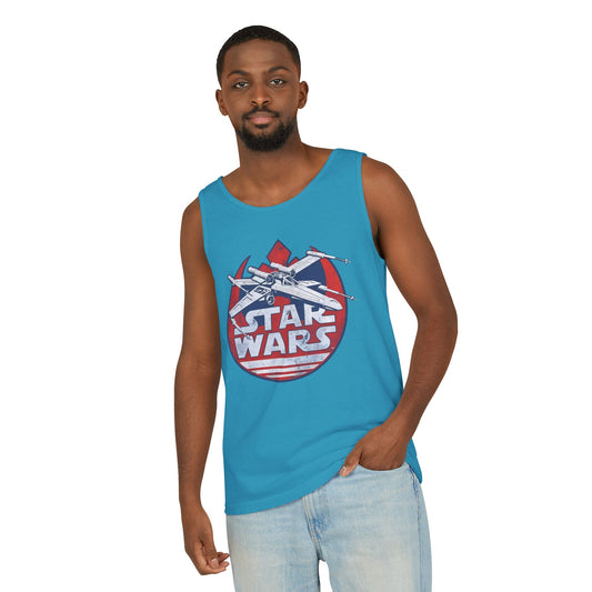 Patriotic X-wing Tank Top - Fandom-Made