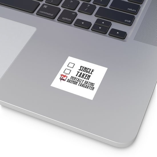 Mentally Dating Daemon Targaryen Square Sticker - Fandom-Made