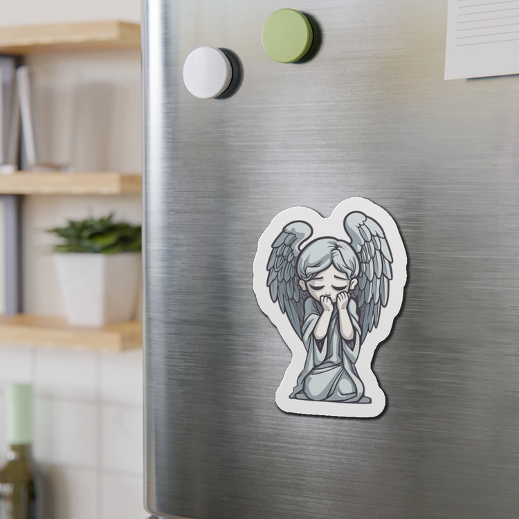 Weeping Angel Die-Cut Magnets - Fandom-Made