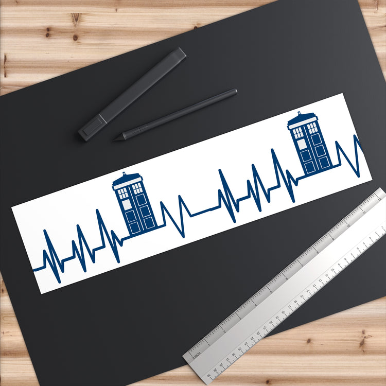 My Heart Beats For The Doctor Bumper Sticker - Fandom-Made
