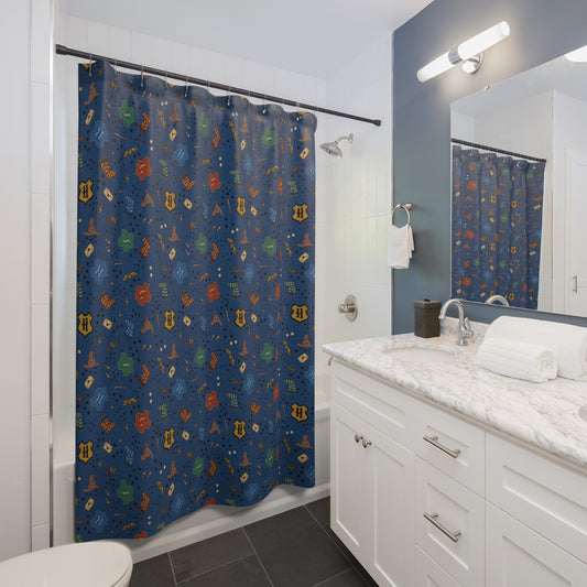 Hogwarts Ravenclaw House Shower Curtain - Fandom-Made