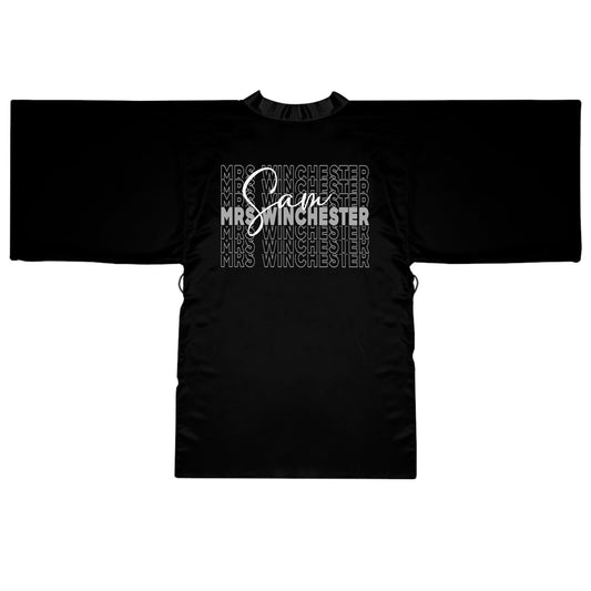Mrs. Sam Winchester Long Sleeve Kimono Robe - Fandom-Made