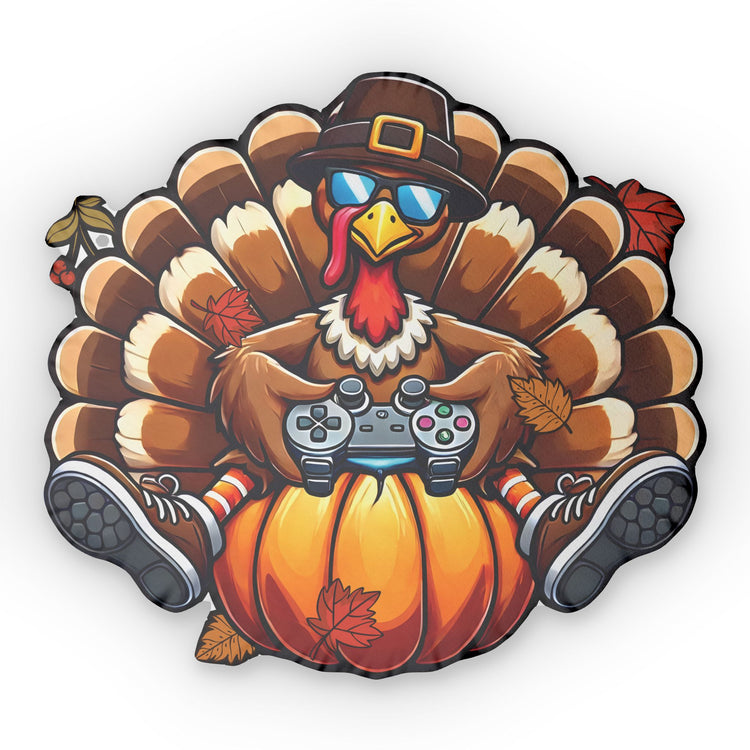 Gaming Turkey-Shaped Pillow