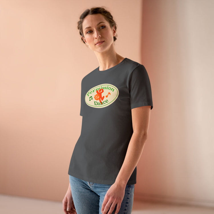 Permission to Dance Women's Relaxed T-Shirt
