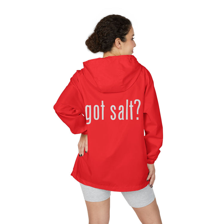 Got Salt Unisex Full-Zip Windbreaker Jacket