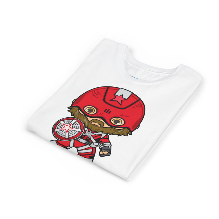 Red Guardian Youth Tee - Fandom-Made