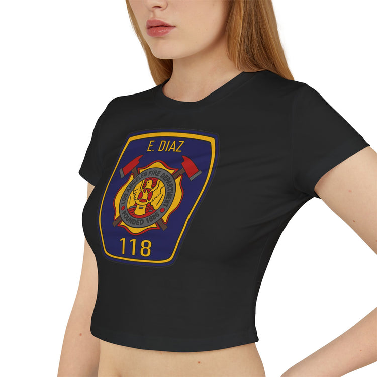 Eddie Diaz Baby Tee - Fandom-Made