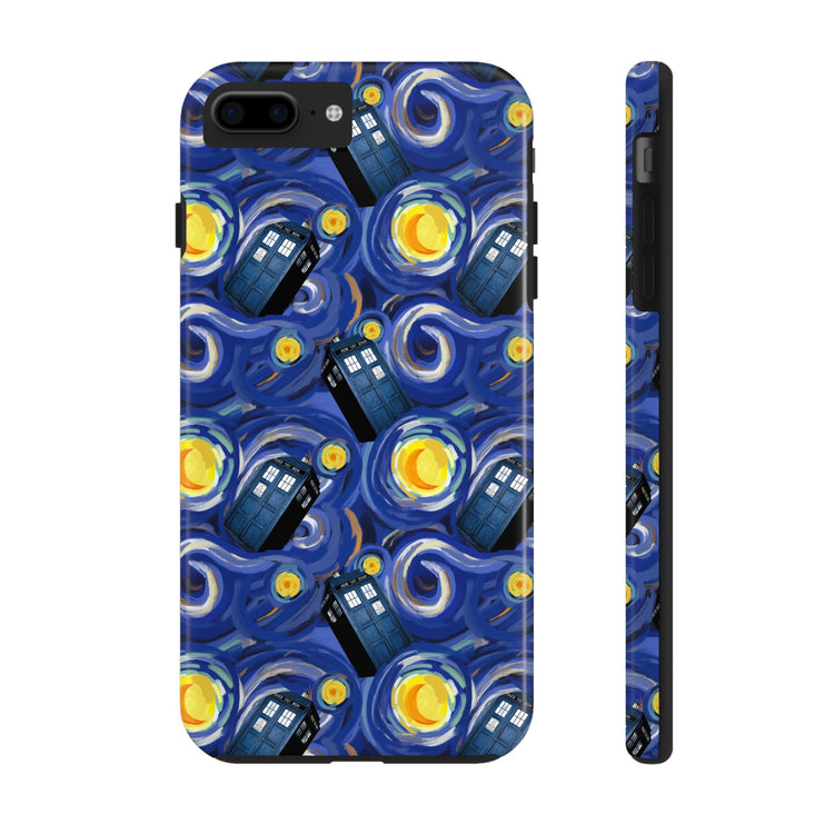 Tardis Night Phone Case - Fandom-Made