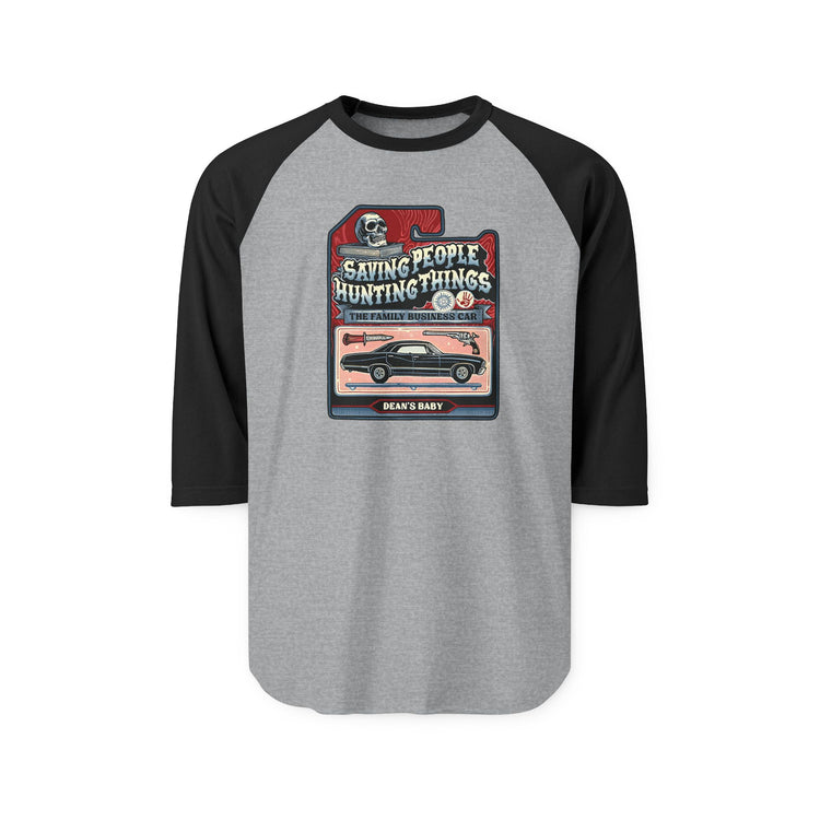 Dean's Baby 3/4 Raglan Shirt - Fandom-Made