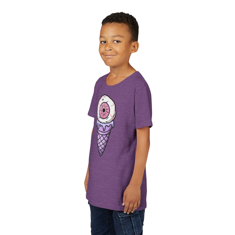 Eyeball Cone Youth Tee - Fandom-Made