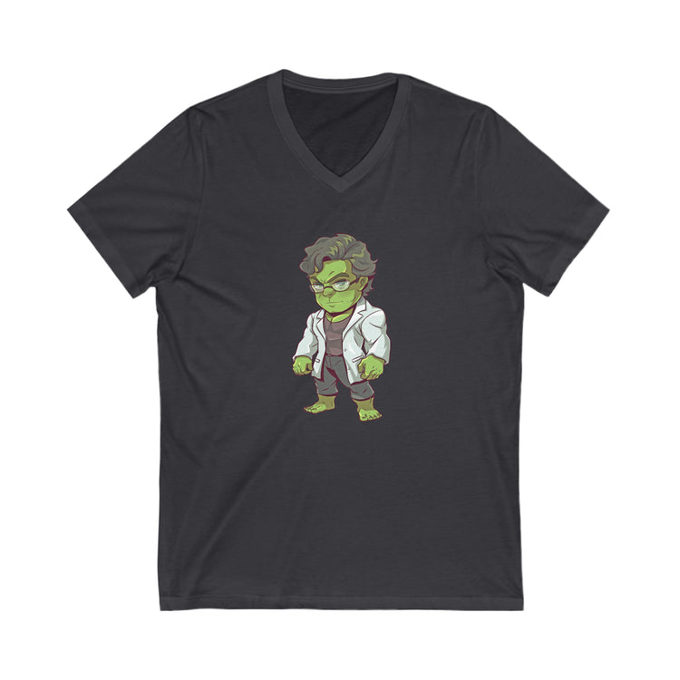 Smart Hulk V-Neck Tee - Fandom-Made
