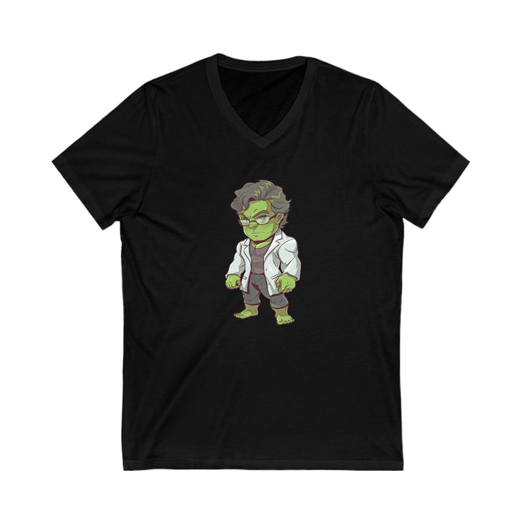 Smart Hulk V-Neck Tee - Fandom-Made