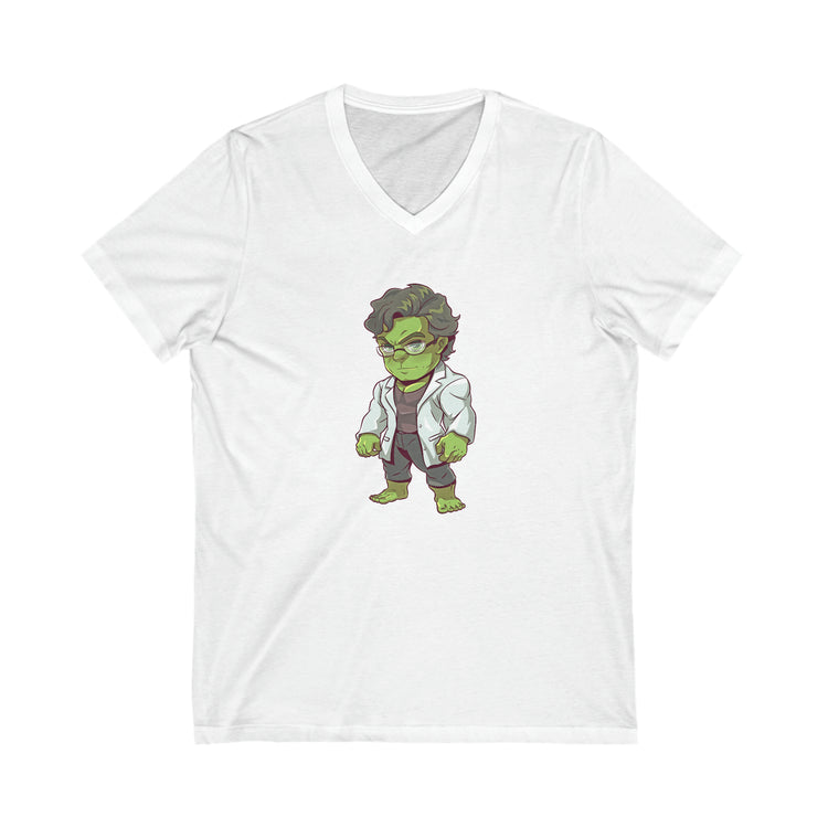 Smart Hulk V-Neck Tee - Fandom-Made