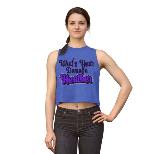 What's Your Damage Women's Crop Top - Fandom-Made