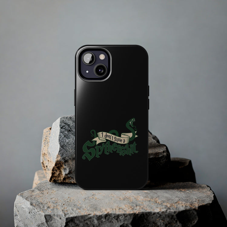 I Don't Give A Slytherin Phone Case - Fandom-Made