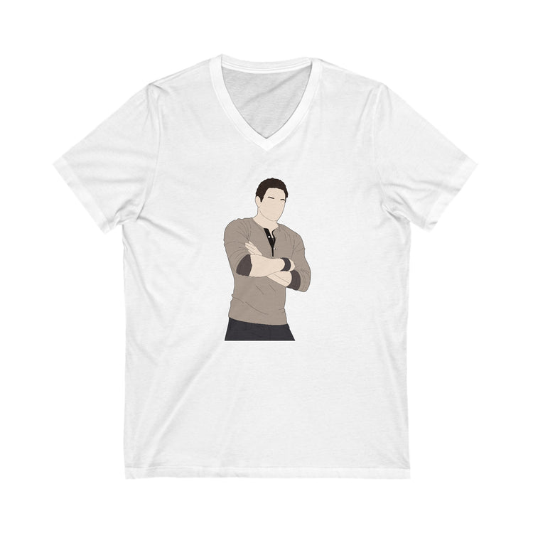 Emmett Cullen V-Neck Tee - Fandom-Made