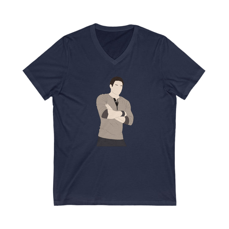 Emmett Cullen V-Neck Tee - Fandom-Made