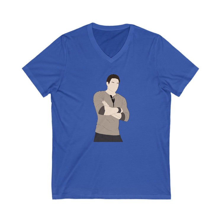 Emmett Cullen V-Neck Tee - Fandom-Made