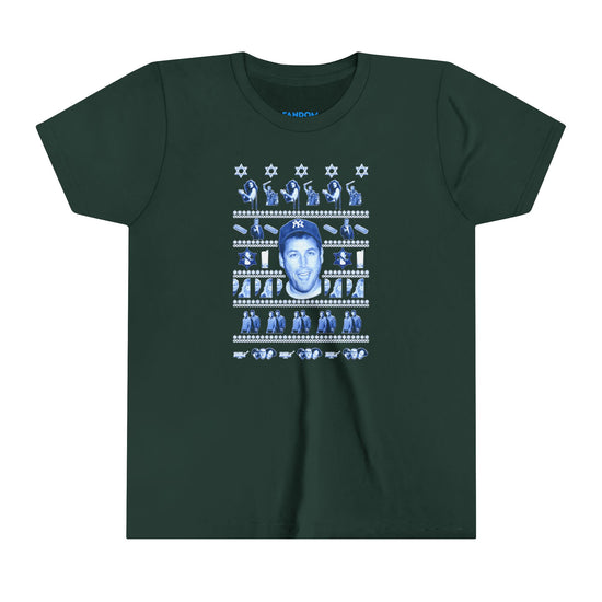 Adam Sandler Ugly Hanukkah Youth Tee - Fandom-Made