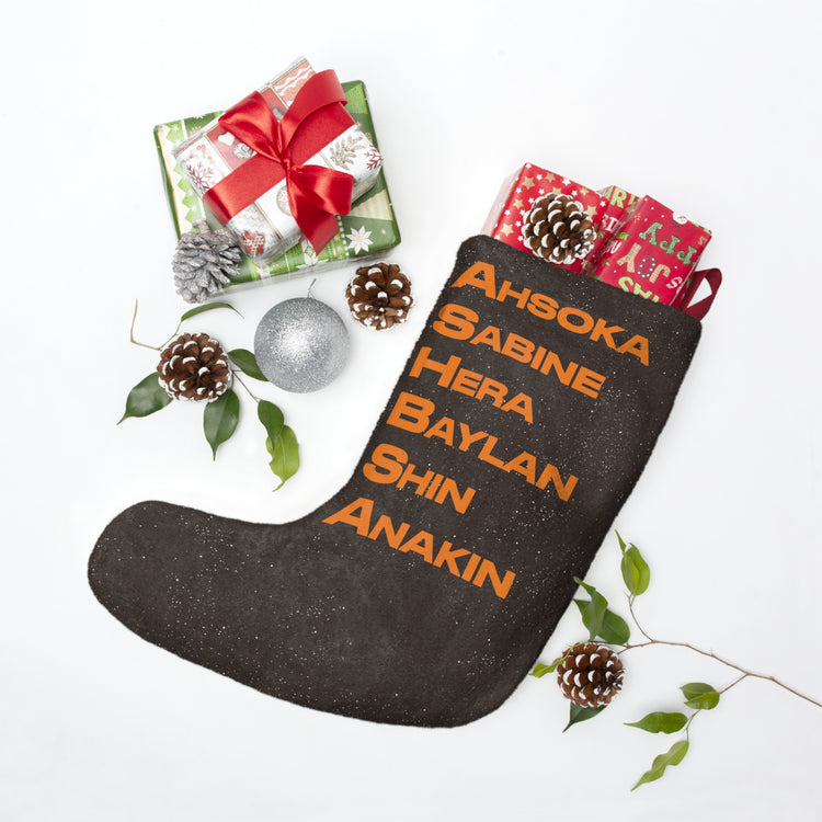 Ahsoka Names Christmas Stocking - Fandom-Made