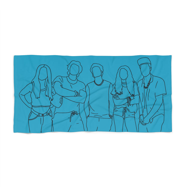 Outer Banks Crew Beach Towel - Fandom-Made