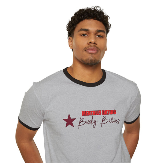 Mentally Dating Bucky Barnes T-Shirt - Fandom-Made