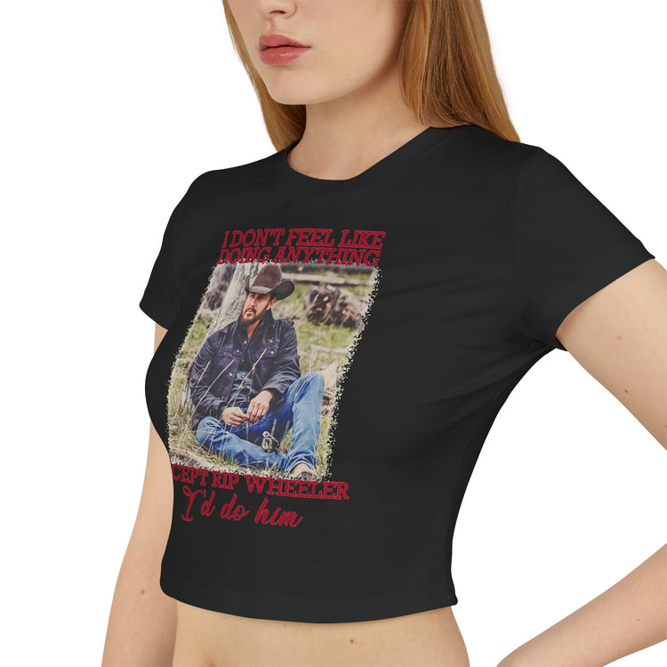 I'D Do Rip Baby Tee - Fandom-Made