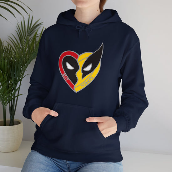 Deadpool Wolverine Besties Hoodie - Fandom-Made